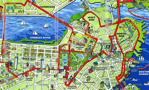 boston landmarks map